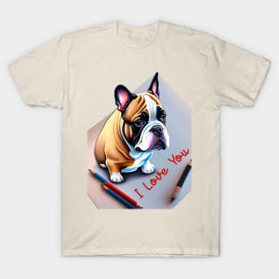 Portrait of a Cute Dog T-Shirt